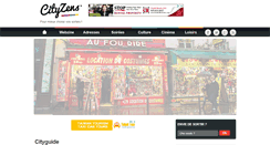 Desktop Screenshot of cityzens.fr